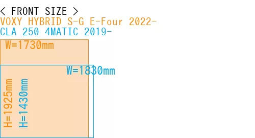 #VOXY HYBRID S-G E-Four 2022- + CLA 250 4MATIC 2019-